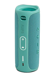 JBL Flip 5 Portable IP67 Waterproof Speaker, Teal