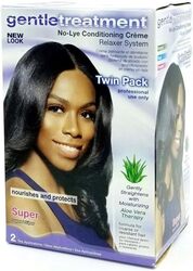 Gentle Treatment No-Lye Conditioning Creme Relaxer Regular Twin Pack