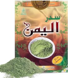 MALEKI Sidr Al Yemen Powder Natural Herbal Hair Cleanser Rejuvenates Hair follicle Stimulate Hair Growth Fights Fungus & Scalp Bacteria Control Hair Fall & Reduce Dandruff 180g