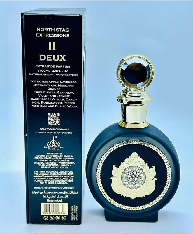 North Stag Luxury Perfume Series 100ml Extrait de parfum Perfume Spray Scents Fragrance PERFUMES l NORTH STAG EXPRESSIONS II DEUX l
