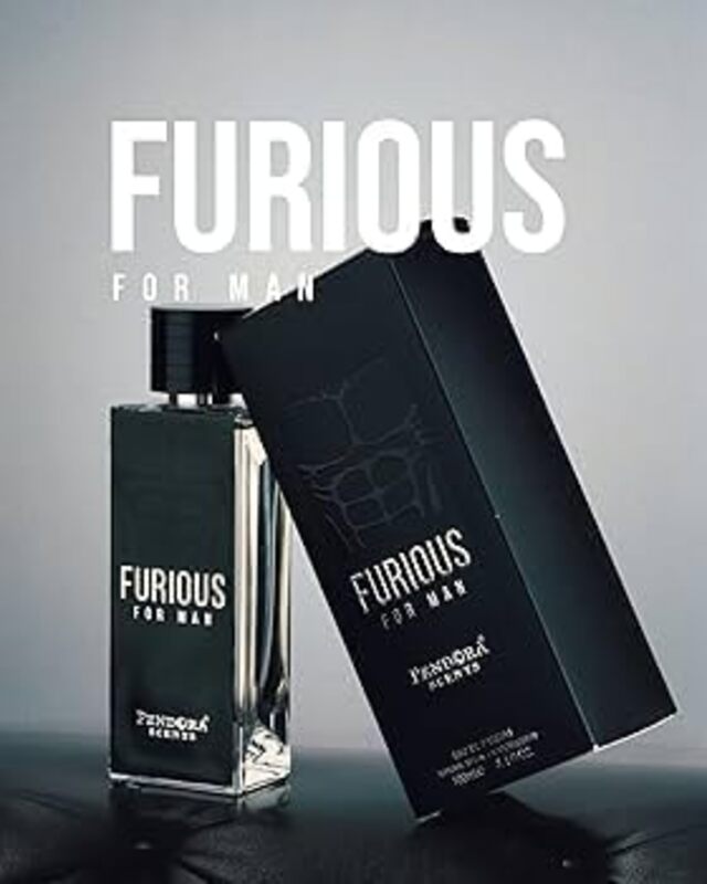 Furious Perfume 100ml, Perfume for Men Eau De Parfum, Long Lasting Fragrance, High Range Perfume