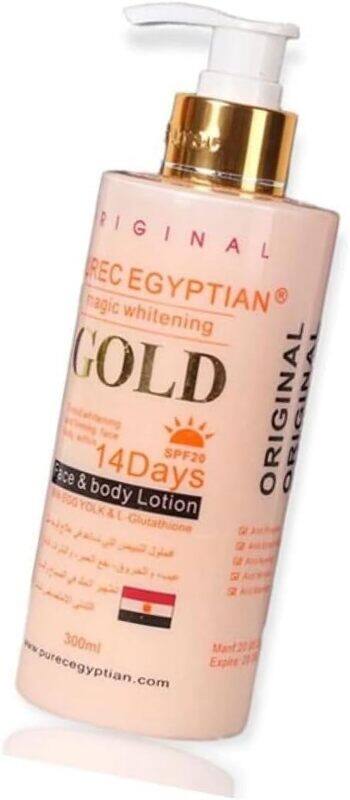 

Purec Egyptian Magic Whitening Gold Lotion with Glutathione 300ml
