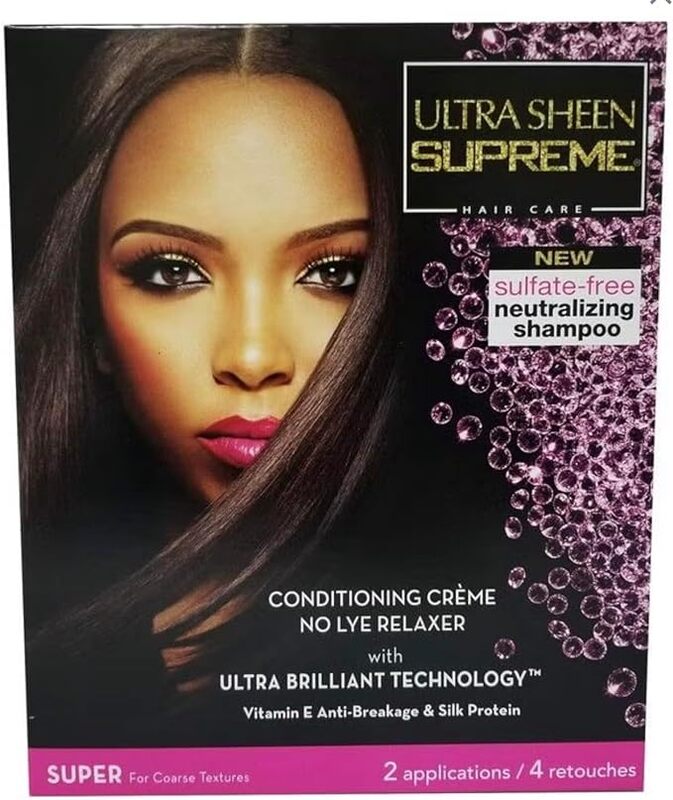 Ultra Sheen Supreme Relaxer Kit Super