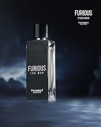 Furious Perfume 100ml, Perfume for Men Eau De Parfum, Long Lasting Fragrance, High Range Perfume