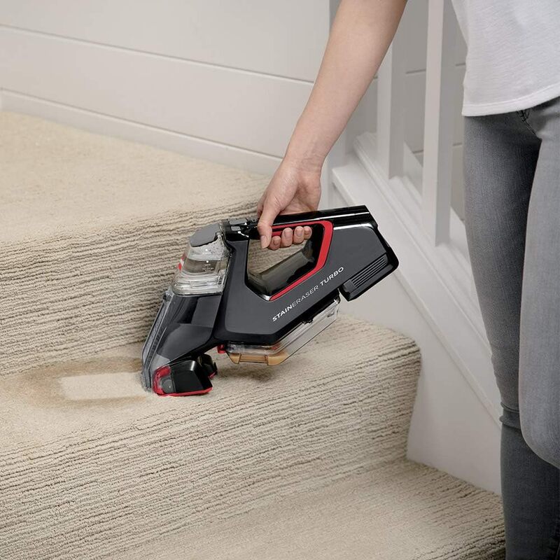 BISSELL Powerbrush Handheld Portable Stain Eraser (2982K) For Carpet, Upholstery, Area Rugs, Car and more