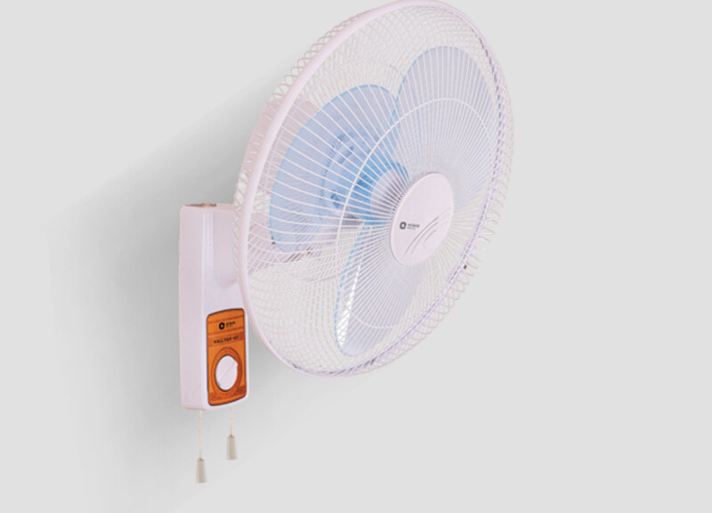 

Orient Wall Fan, 53 Watt, 1330 RPM, Wall-43, White