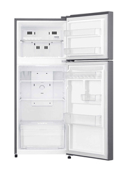 LG 234L Double Door Refrigerator, GRC345SLBB, Grey
