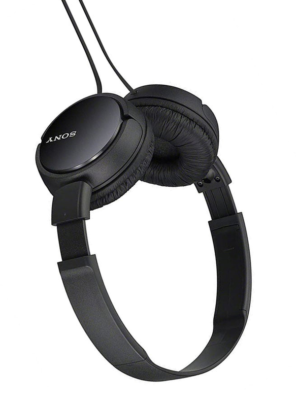 Sony Dynamic Foldable Headphones, MDR-ZX110, Black