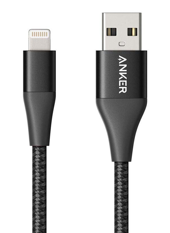 

Anker 3-Feet Lightning Charging Data Cable, USB A Male to Lightning for Apple iPhones, Black