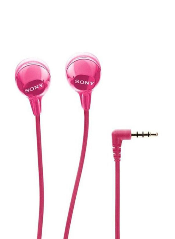 Sony In-Ear Headphones, MDR-EX15AP, Pink