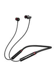 Lenovo HE05X Bluetooth Wireless In-Ear Neckband, Black/Red