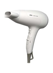 Braun Satin Hair 3 Power Perfection Hair Dryer, 2000W, HD380, White