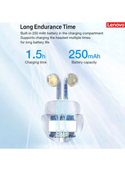 Lenovo HT38 Wireless In-Ear Headphones, White