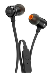 JBL Tune 290 Wired In-Ear Headphones, Black