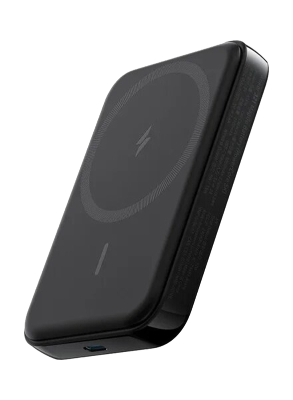 Anker 5000mAh 321 Magnetic Battery PowerCore Magnetic Wireless Portable Charger for iPhone 14/14 Pro/14 Plus/14 Pro Max, iPhone 13 & 12 Series Starlit, Black
