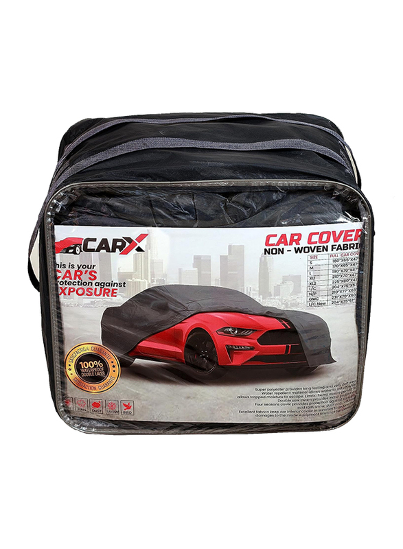 CARX Premium Protective Car Body Cover for Kia Soul, Grey