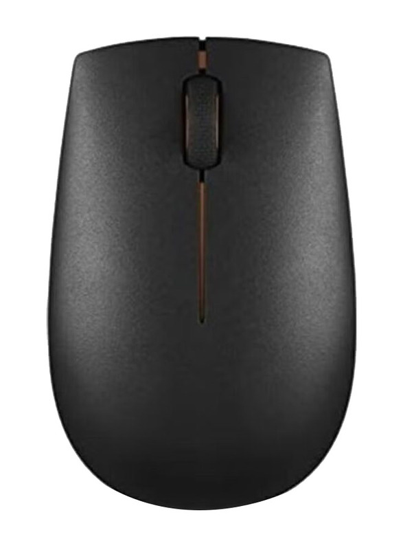 Lenovo 300 Wireless Compact Optical Mouse, Black