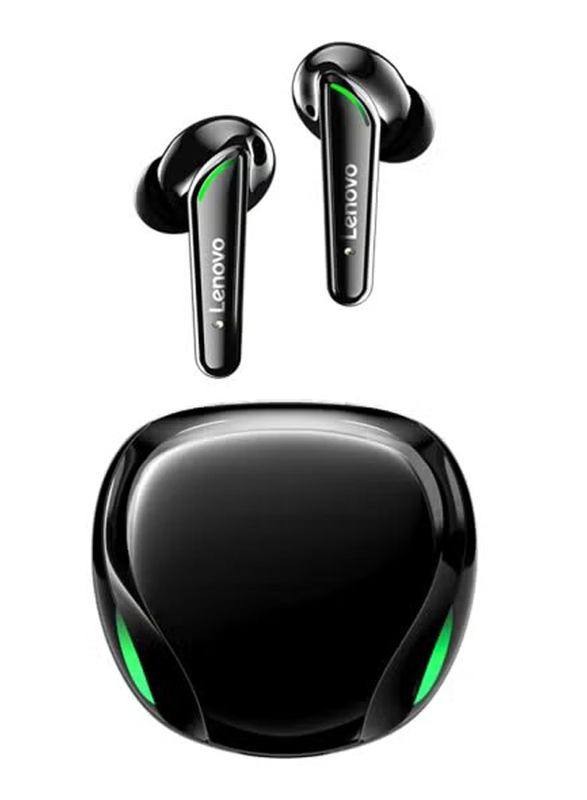 Lenovo XT92 Wireless In-Ear Gaming Headphones with Speaker, Black