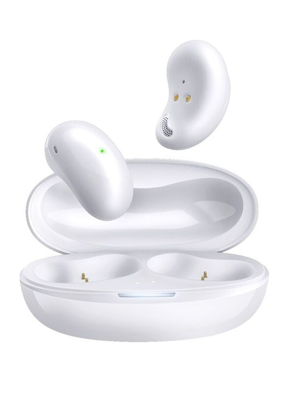 

Promate True Wireless In-Ear Mini-Size 4 Ear Buds with Noise Cancelling Mics 33H Playtime & Touch Control, White