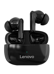 Lenovo HT05-B Wireless In-Ear Earbuds with Touch Controls, Black