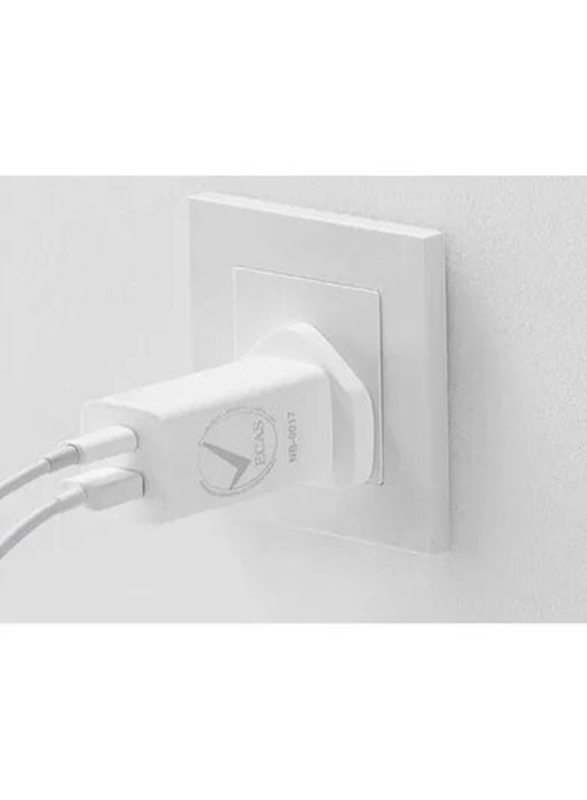 Xiaomi 65W GaN Charger with Type-A to Type-C Charging, White