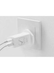 Xiaomi 65W GaN Charger with Type-A to Type-C Charging, White