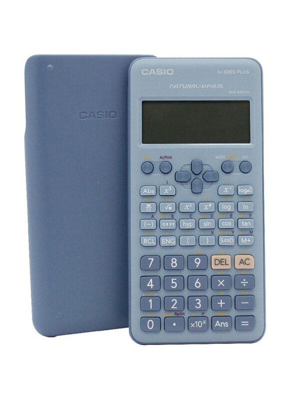 

Casio 2nd Edition 12-Digit Standard Scientific Calculator, FX-82ES Plus, Blue