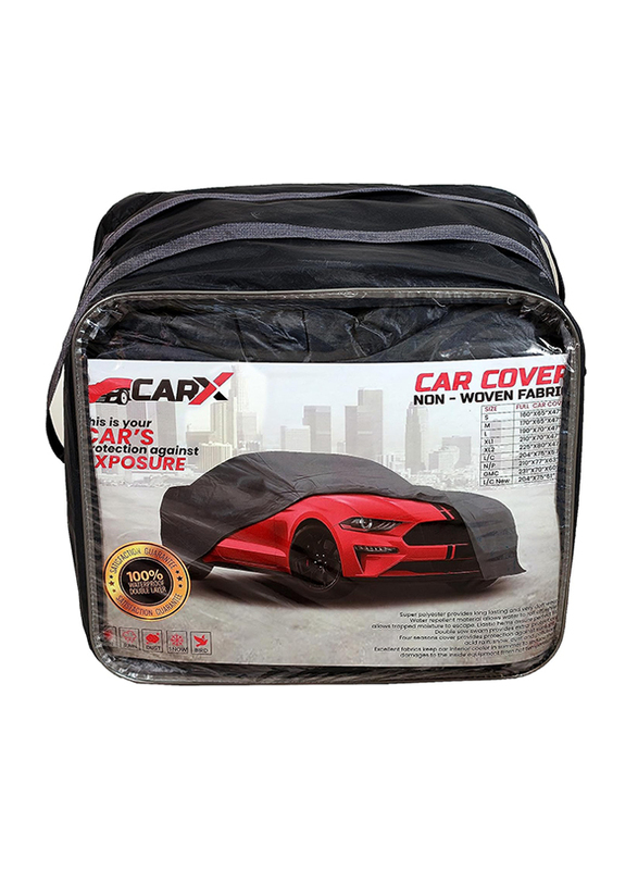CARX Premium Protective Car Body Cover for Infiniti Q70, Grey