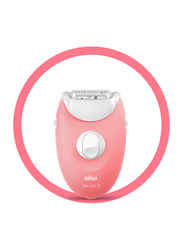 Braun Smartlight Silk-Epilator with 2 Speed ​​Settings, SE3176, Peach