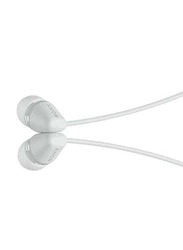 Sony Wireless In-Ear Earphones with Mic, WI-C200, White