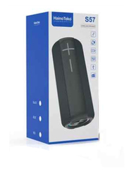 Haino Teko S57 Portable Wireless Bluetooth Speaker, Black