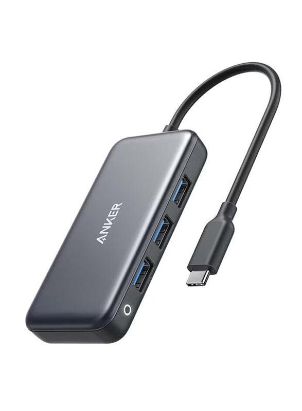 Anker Premium 4-in-1 USB-C Hub Adapter, Grey