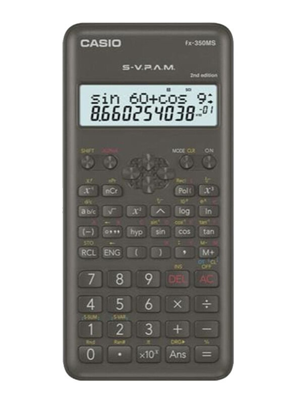 

Casio 2nd Edition Scientific Calculator, FX-350MS, Black