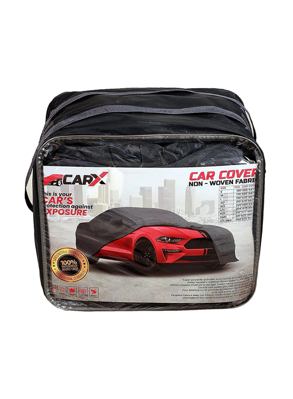 CARX Premium Protective Car Body Cover for Honda Jazz, Grey
