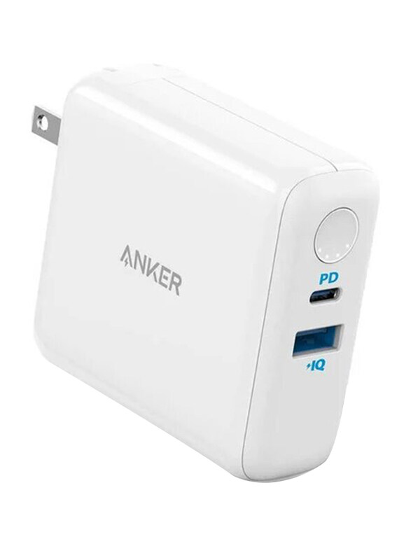 Anker 4850mAh PowerCore III Fusion Powerbank, White