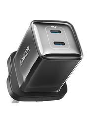 Anker 521 Powerport USB -C UK Wall Charger, Black