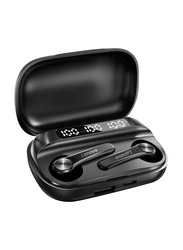 Lenovo QT81 True Wireless In-Ear Earbuds with Mic & Touch Control, Black
