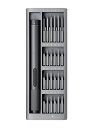 Xiaomi Electric Precision Screwdriver Set with 24 Screw Bits, BHR5474GL, Grey