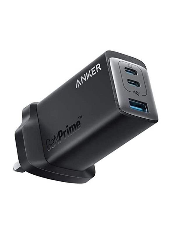 Anker Dual Port UK Wall Charger, Black