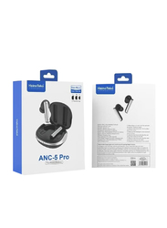 Haino Teko ANC-5-PRO Wireless In-Ear Noise Cancelling Earphones, Black