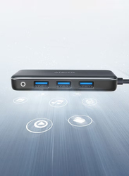Anker Premium 4-in-1 USB-C Hub Adapter, Grey