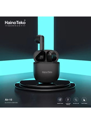 Haino Teko AIR10 Wireless In-Ear Earbuds, Black