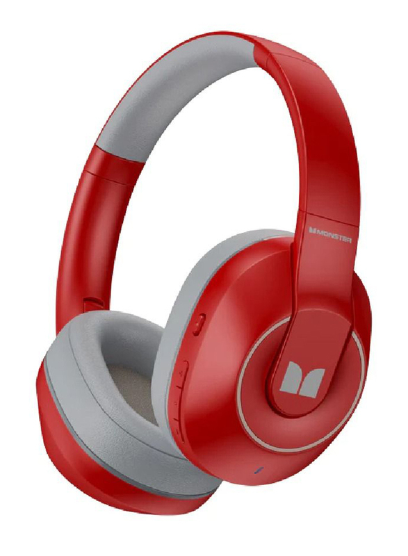 Monster Storm Wireless Headset, XKH01, Red