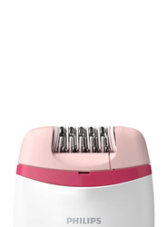 Philips Satinelle Essential Corded Epilator, BRE235/00, White/Pink