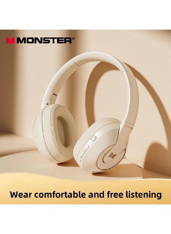 Monster Storm Wireless Headset, XKH01, White