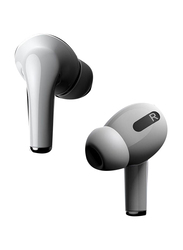 Lenovo V8362W True Wireless In-Ear Earbuds with Touch Control, White