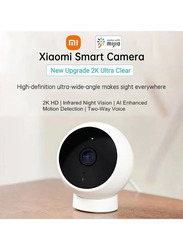 Xiaomi 2K Ultra Clear 1296p Standard Security Camera, White