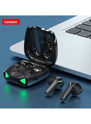 Lenovo XT85 True Wireless In-Ear Earbuds with Charging Case, Black