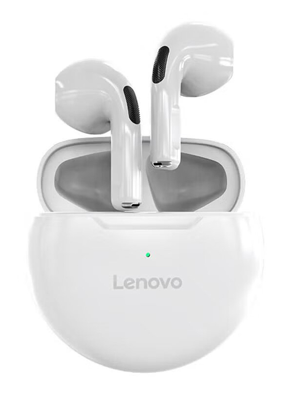 Lenovo HT38 Wireless In-Ear Headphones, White