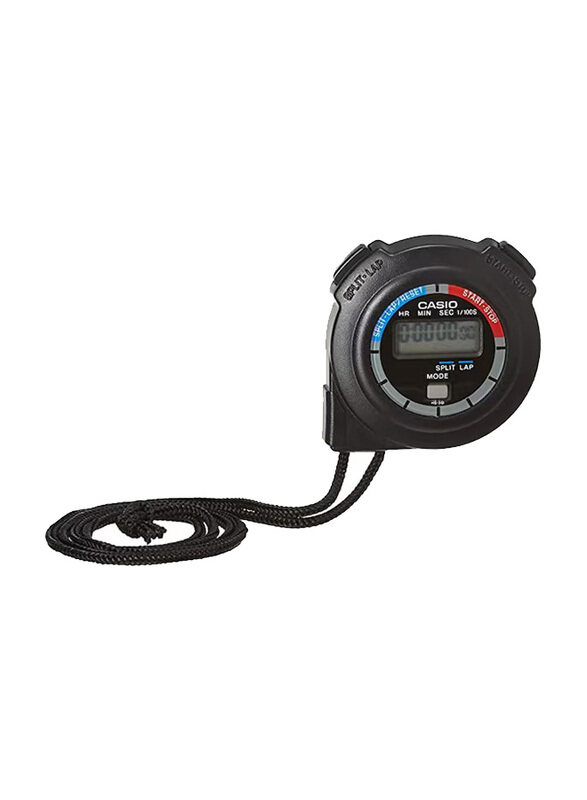 

Casio Analog Display Stopwatch, Hs-3V-1Brdt, Black
